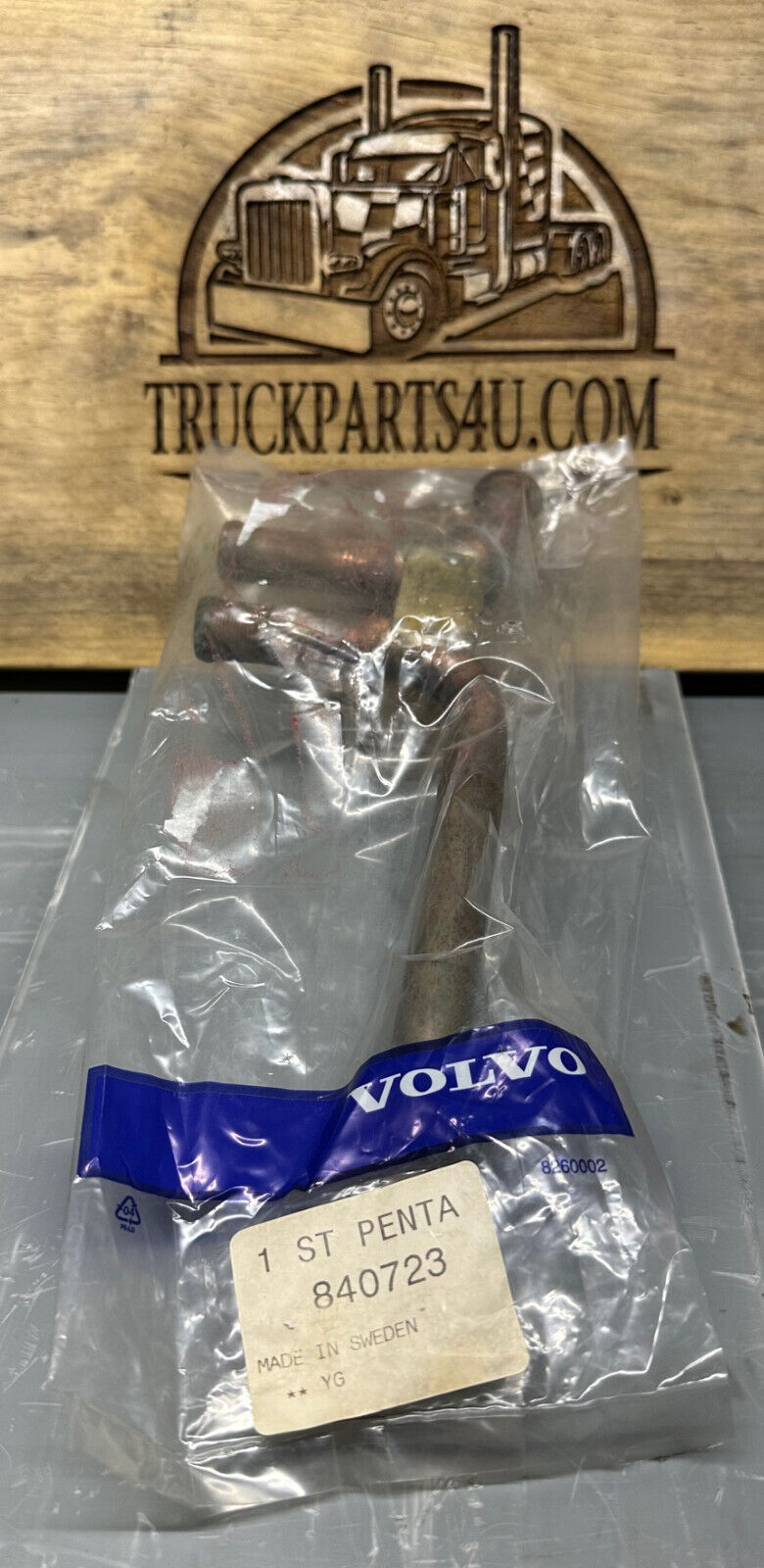 840723 Volvo Penta water heater outlet T-pipe – new genuine NOS